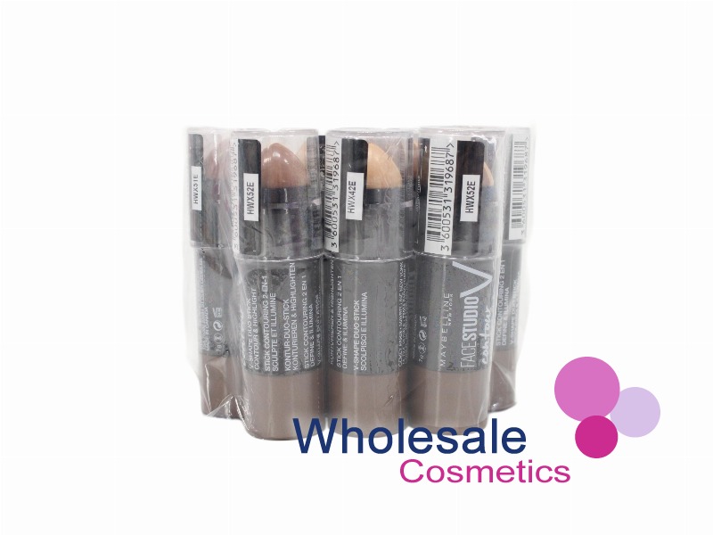 8 x Maybelline Master Contour V Shape Duo Stick - 03 DARK